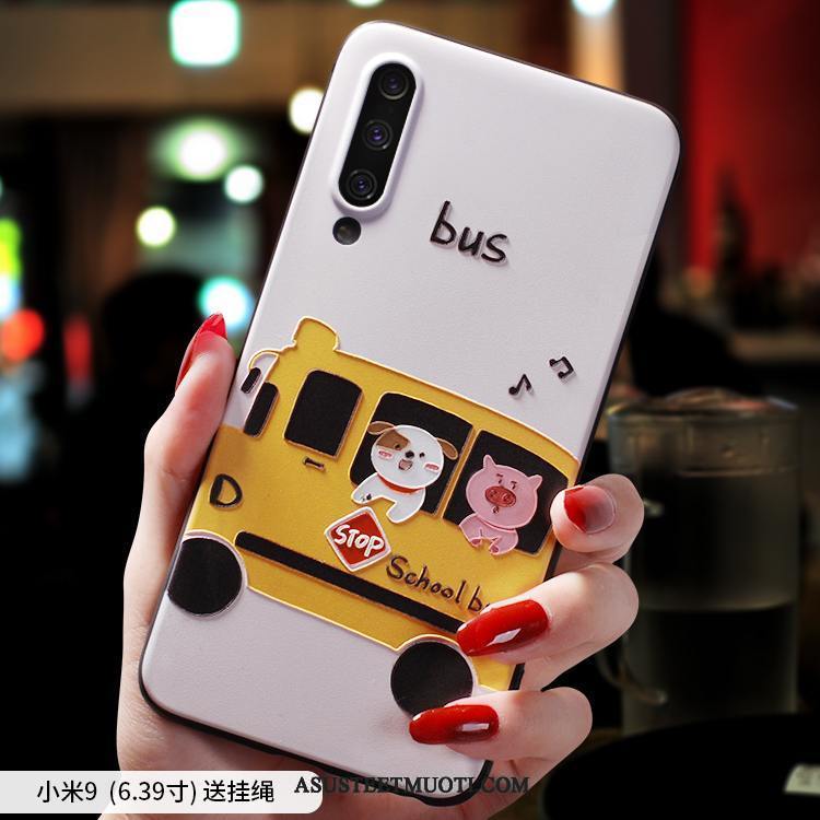 Xiaomi Mi 9 Kuoret Luova Nuoret Pieni Valkoinen Persoonallisuus