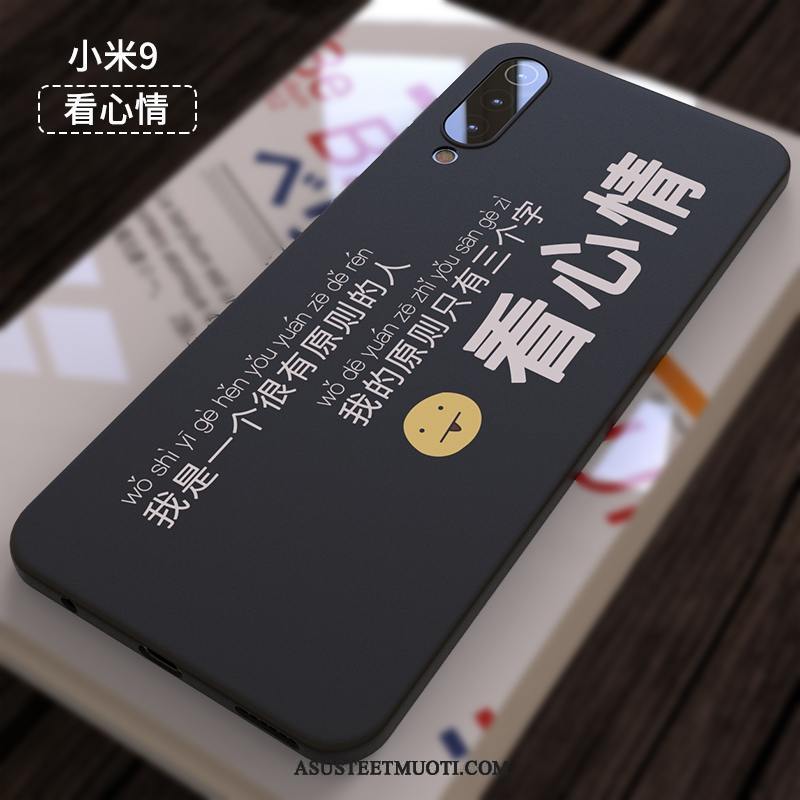 Xiaomi Mi 9 Kuoret Murtumaton Pesty Suede Tide-brändi Kuori Persoonallisuus