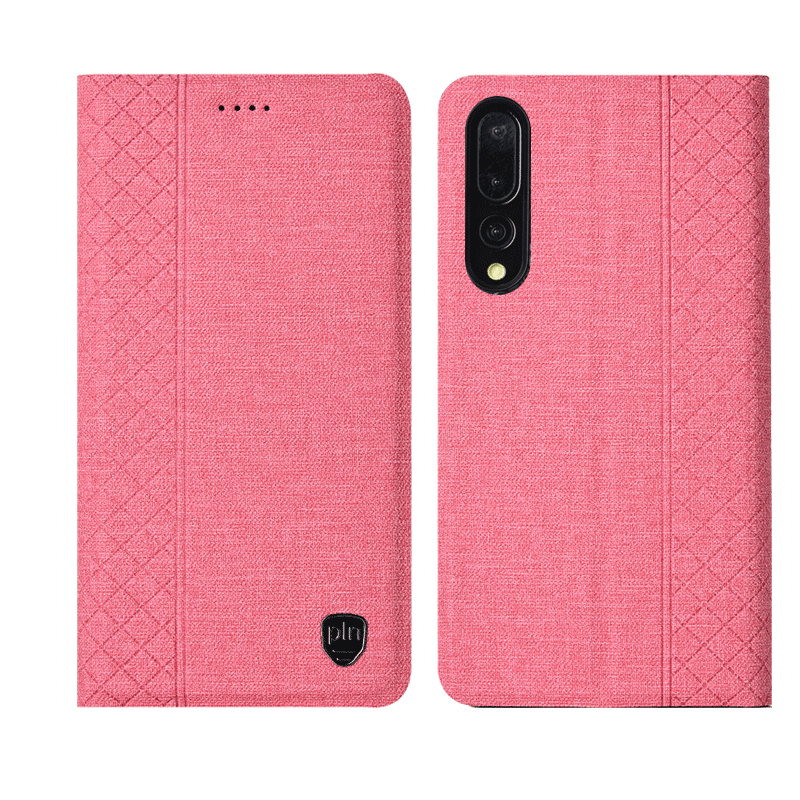 Xiaomi Mi 9 Kuoret Nahkakotelo Pellava Suojaus Harmaa Puhelimen