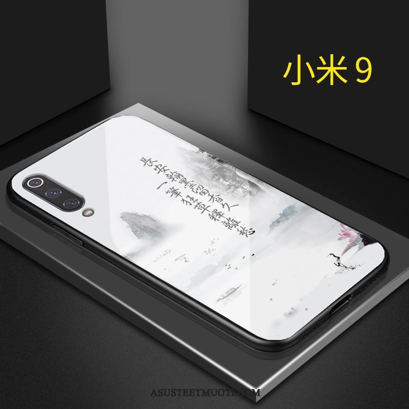 Xiaomi Mi 9 Kuoret Puhelimen Kuori Lasi Taide Kiinalainen Tyyli
