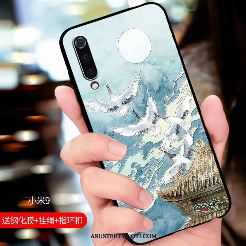 Xiaomi Mi 9 Kuoret Silikoni Puhelimen Murtumaton Pesty Suede Persoonallisuus