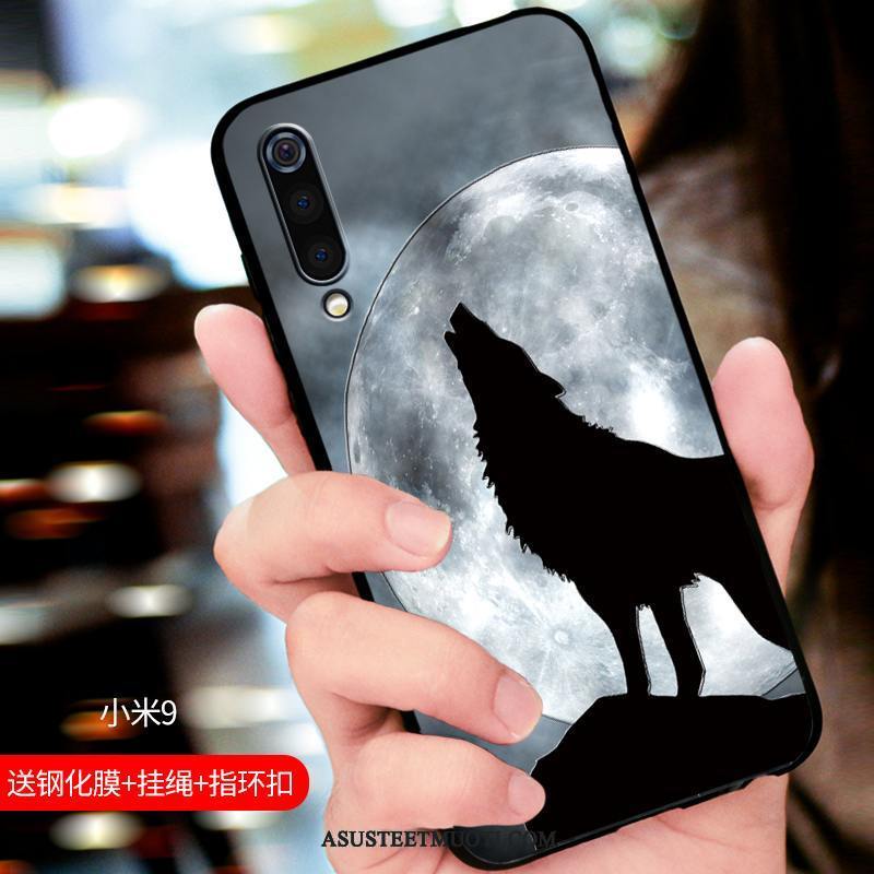 Xiaomi Mi 9 Kuoret Silikoni Puhelimen Murtumaton Pesty Suede Persoonallisuus