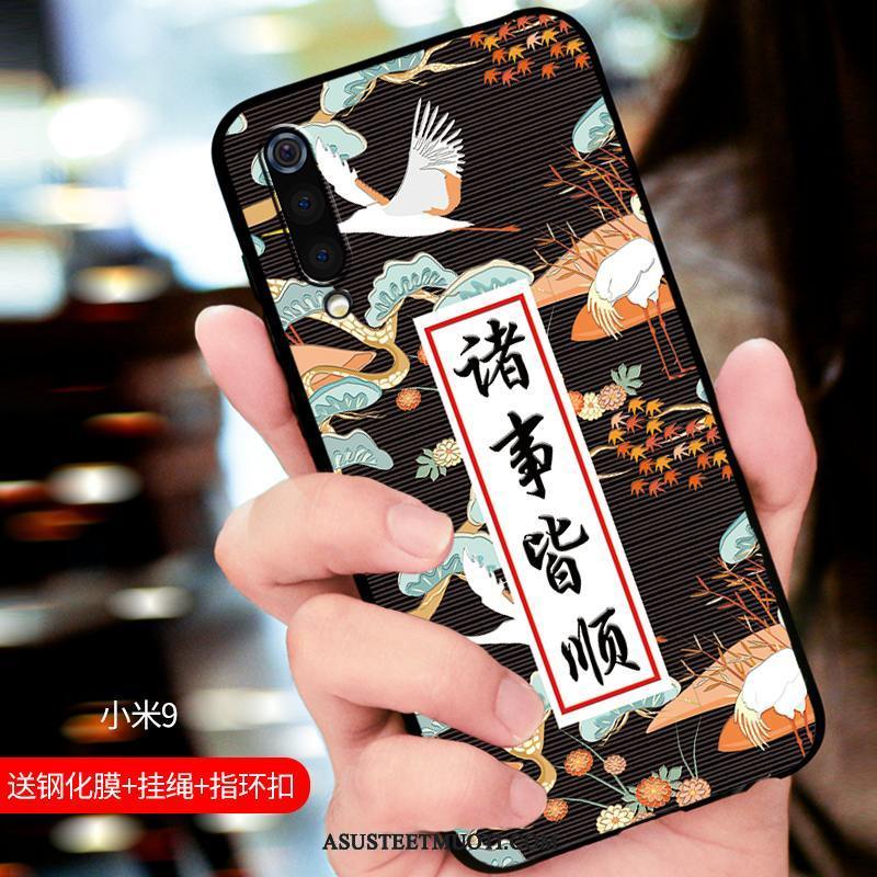 Xiaomi Mi 9 Kuoret Silikoni Puhelimen Murtumaton Pesty Suede Persoonallisuus