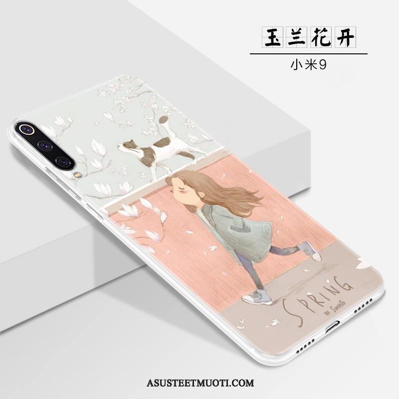 Xiaomi Mi 9 Kuori Kuoret Jauhe Ohut Kotelo Pieni Pesty Suede