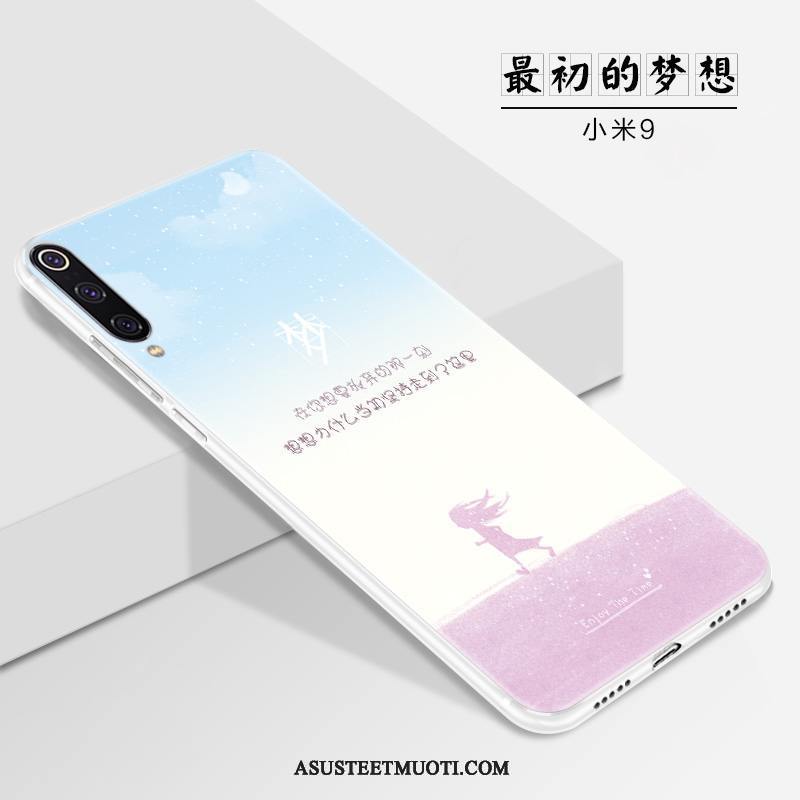 Xiaomi Mi 9 Kuori Kuoret Jauhe Ohut Kotelo Pieni Pesty Suede