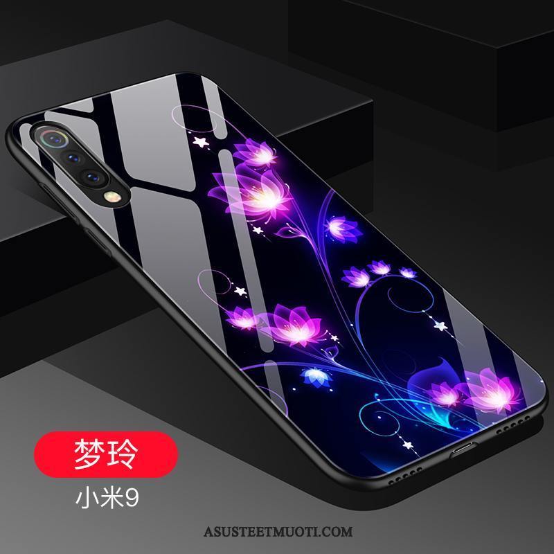 Xiaomi Mi 9 Kuori Kuoret Lasi Kotelo Musta Persoonallisuus