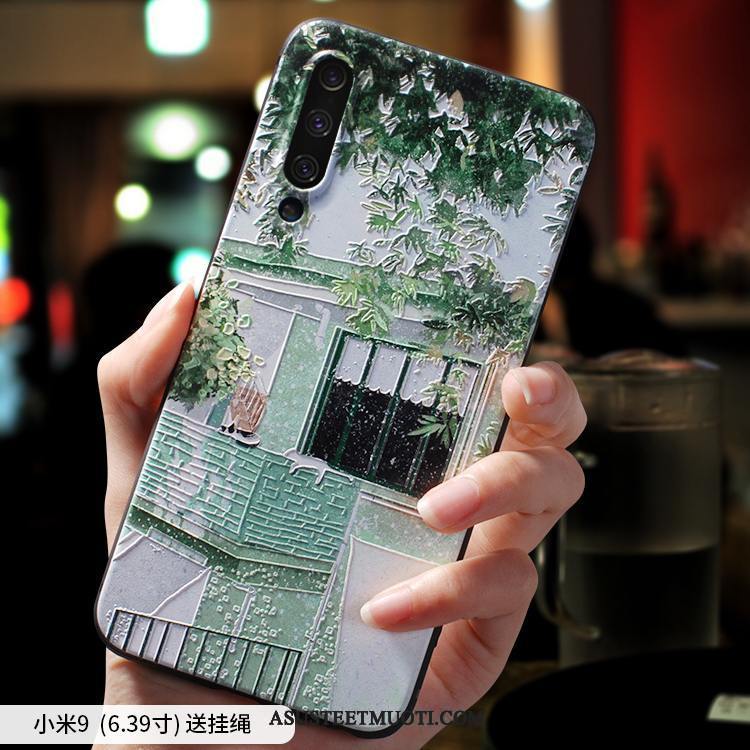 Xiaomi Mi 9 Kuori Kuoret Murtumaton Silikoni Puhelimen Punainen Ohut