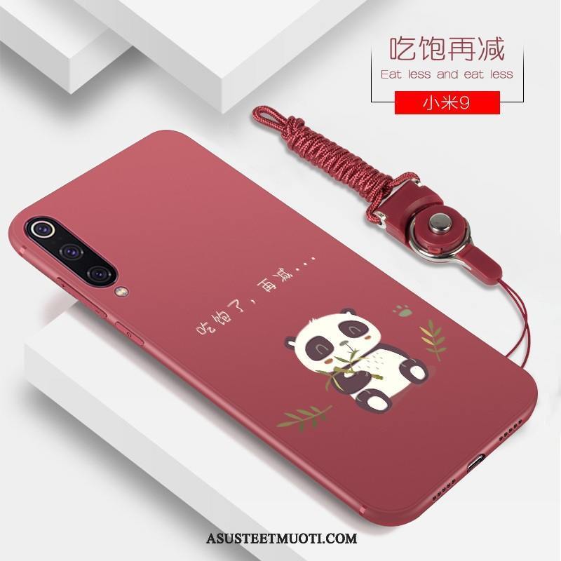 Xiaomi Mi 9 Kuori Kuoret Net Red Trendi Ohut Pieni Punainen