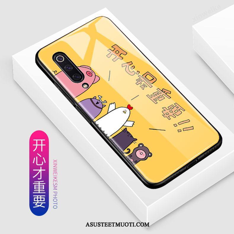Xiaomi Mi 9 Kuori Kuoret Silikoni Lasi Luova Ihana Suojaus