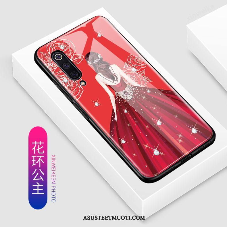 Xiaomi Mi 9 Kuori Kuoret Silikoni Lasi Luova Ihana Suojaus