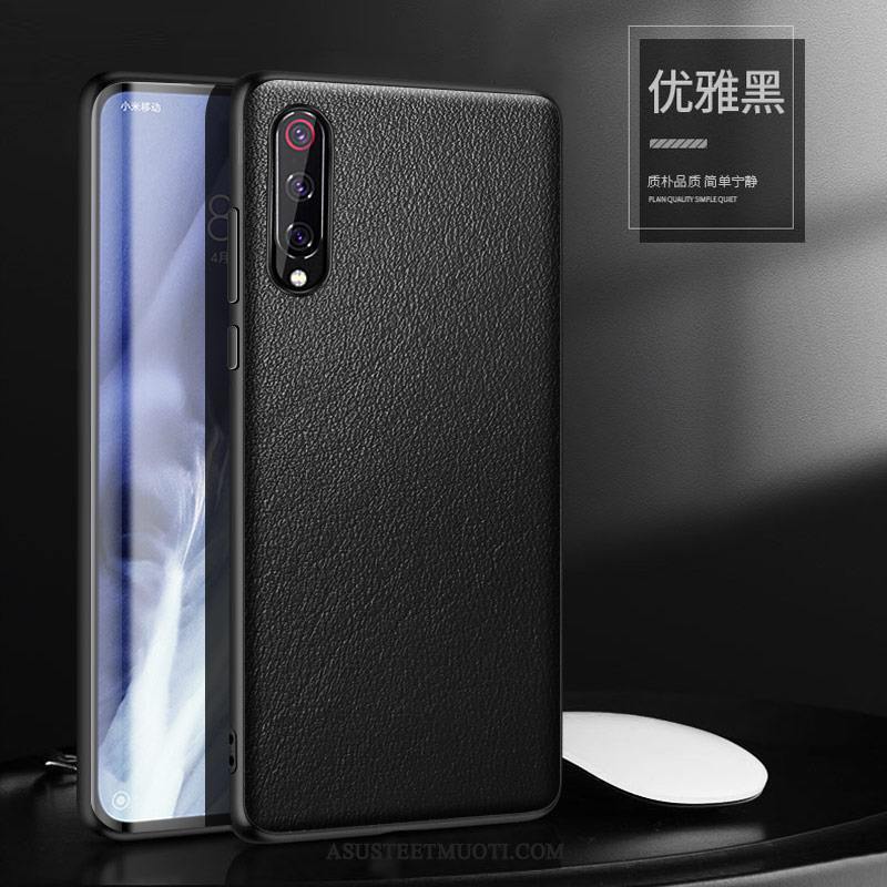 Xiaomi Mi 9 Lite Kuoret Net Red Ylellisyys Ohut Nahka Lehmä