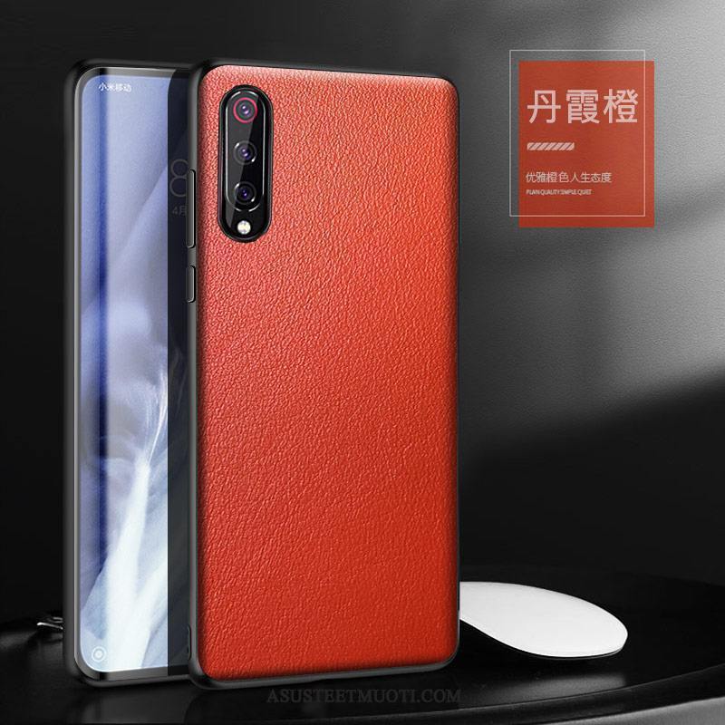 Xiaomi Mi 9 Lite Kuoret Net Red Ylellisyys Ohut Nahka Lehmä