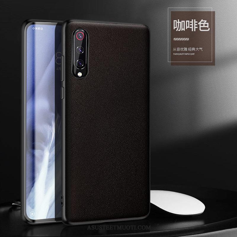 Xiaomi Mi 9 Lite Kuoret Net Red Ylellisyys Ohut Nahka Lehmä