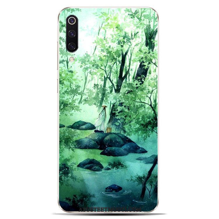 Xiaomi Mi 9 Se Kuoret Pehmeä Neste Kotelo Suojaus Silikoni Kiinalainen Tyyli