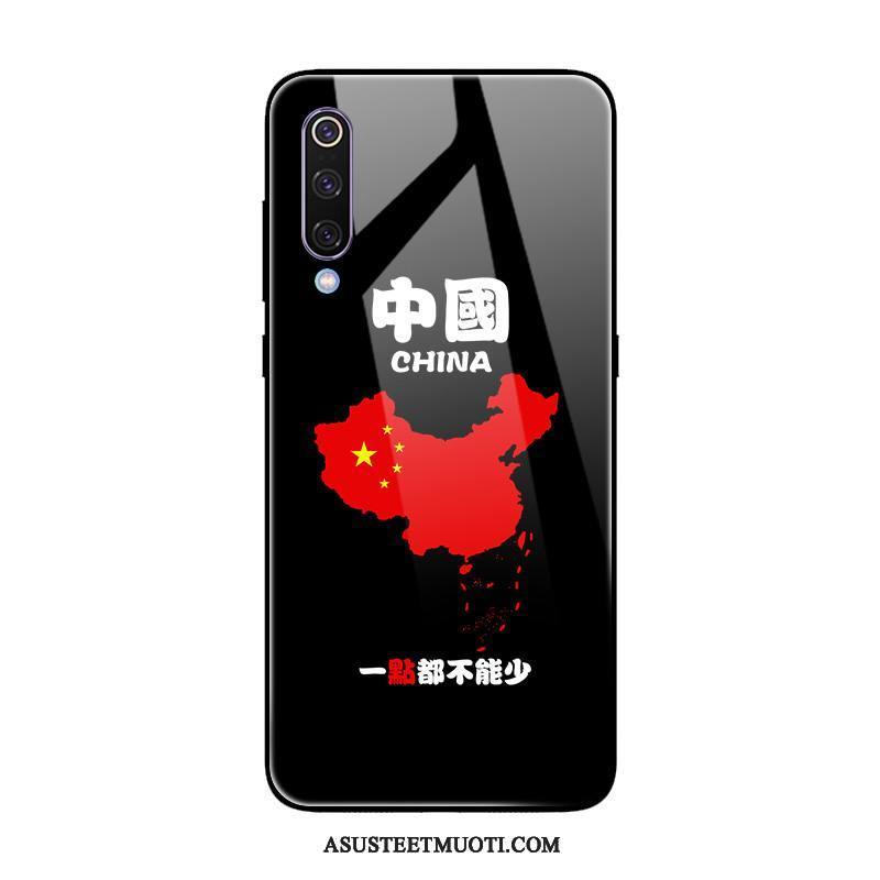 Xiaomi Mi 9 Se Kuoret Punainen Karkaisu Lasi Kotelo Malli