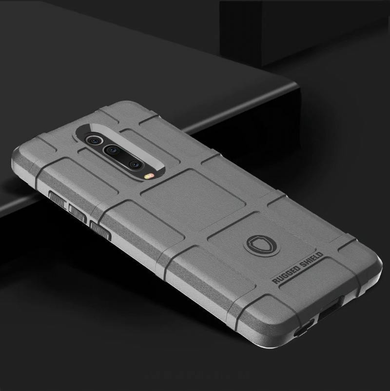 Xiaomi Mi 9t Kuoret Musta Pesty Suede Yksinkertainen Puhdas Kuori