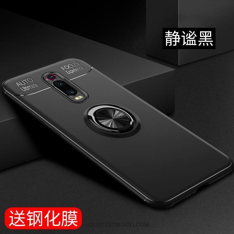 Xiaomi Mi 9t Kuoret Puhelimen Trendi Musta Kotelo Kuori