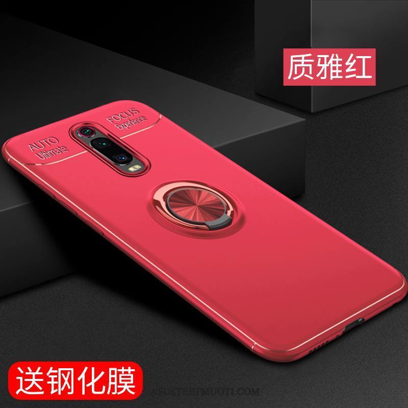 Xiaomi Mi 9t Kuoret Puhelimen Trendi Musta Kotelo Kuori