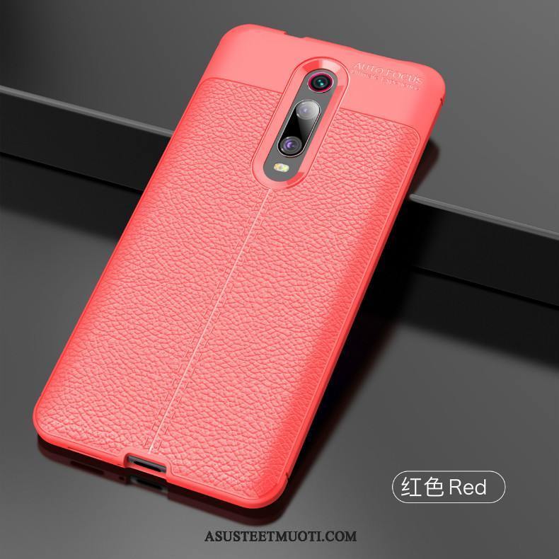 Xiaomi Mi 9t Kuori Kuoret Murtumaton Suojaus Pieni Liukumaton Nahka