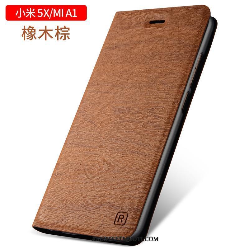 Xiaomi Mi A1 Kuoret All Inclusive Suojaus Puhelimen Murtumaton Nahkakotelo