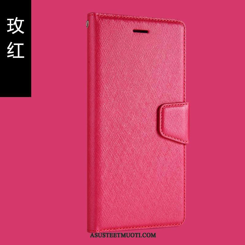 Xiaomi Mi A1 Kuoret Murtumaton Pinkki Pieni Kulta Nahkakotelo