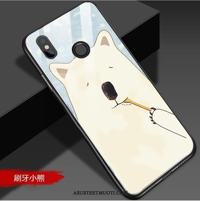 Xiaomi Mi A2 Kuoret Ihana Koira Uusi Ripustettavat Koristeet Lasi