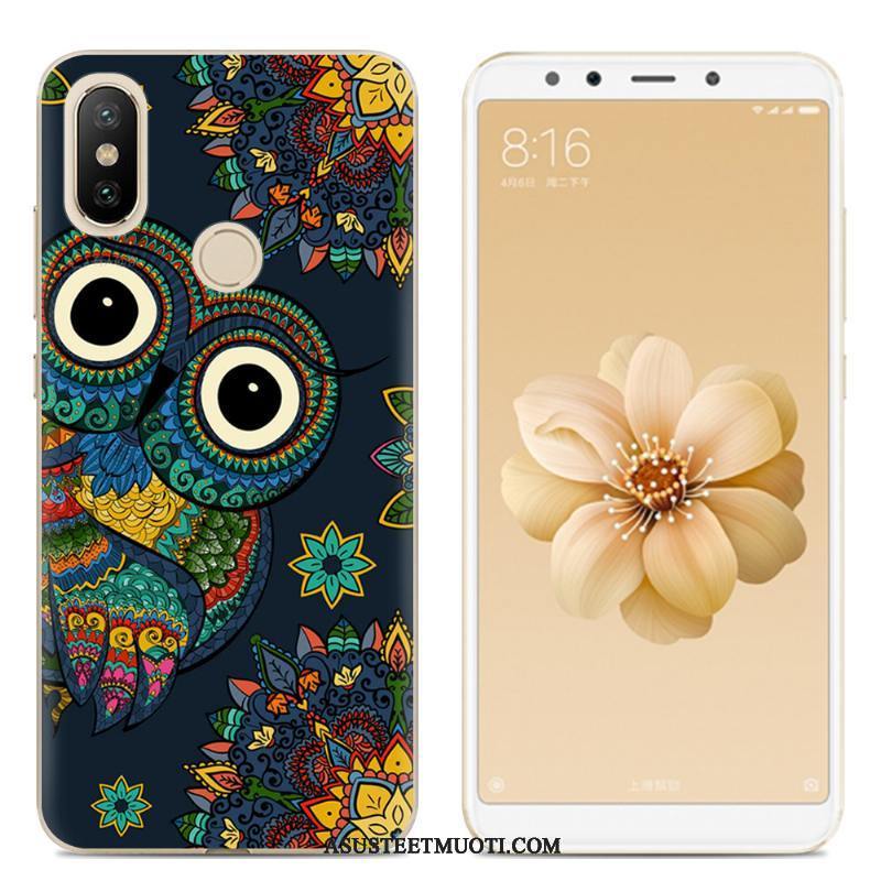 Xiaomi Mi A2 Kuoret Trendi Jauhe Pehmeä Neste Luova Puhelimen