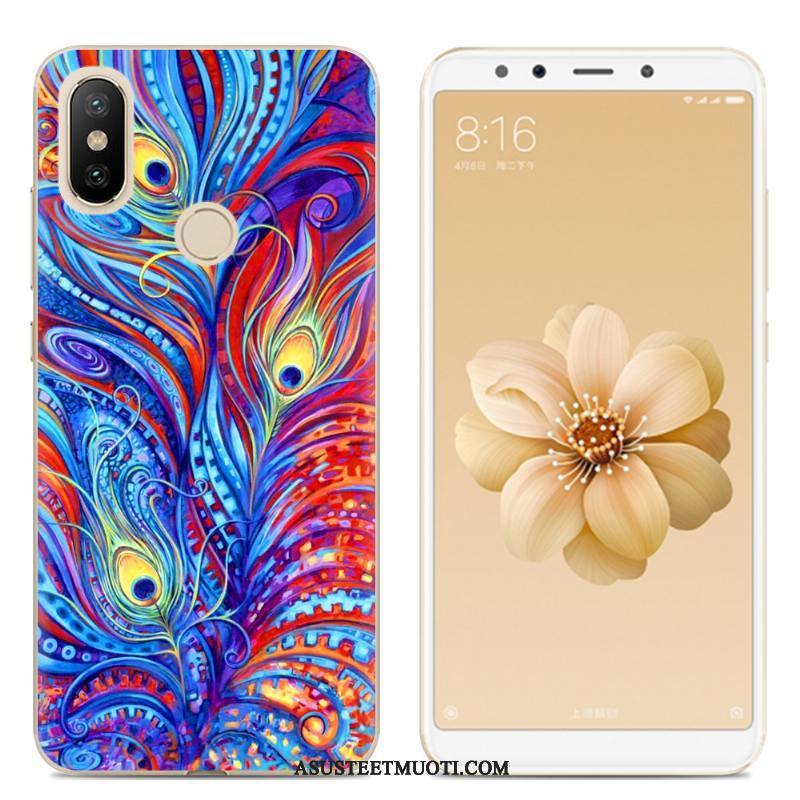 Xiaomi Mi A2 Kuoret Trendi Jauhe Pehmeä Neste Luova Puhelimen