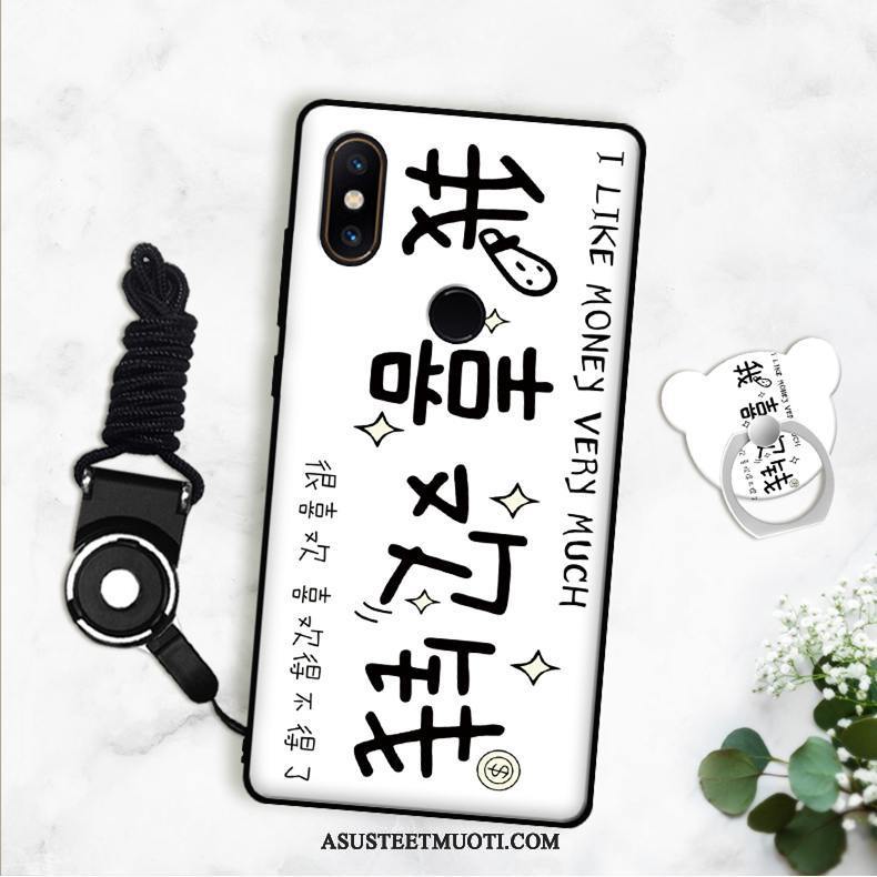 Xiaomi Mi A2 Kuori Kuoret Puhelimen Kotelo Pehmeä Neste Musta Murtumaton