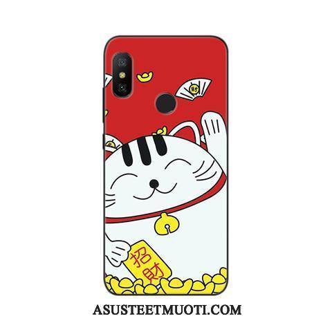 Xiaomi Mi A2 Lite Kuoret All Inclusive Pehmeä Neste Kotelo Maalaus Murtumaton