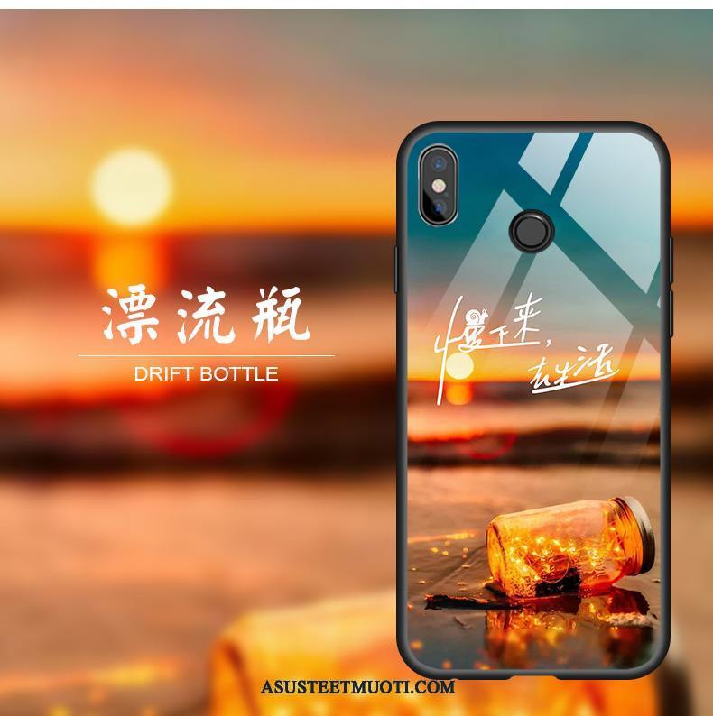 Xiaomi Mi A2 Lite Kuoret Puhelimen Murtumaton All Inclusive Suojaus Yksinkertainen