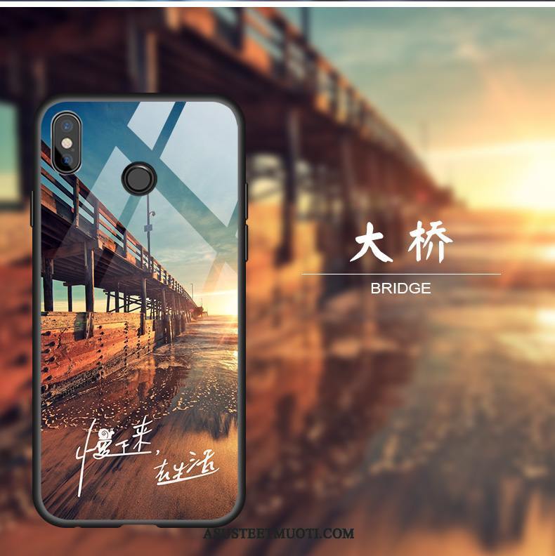 Xiaomi Mi A2 Lite Kuoret Puhelimen Murtumaton All Inclusive Suojaus Yksinkertainen