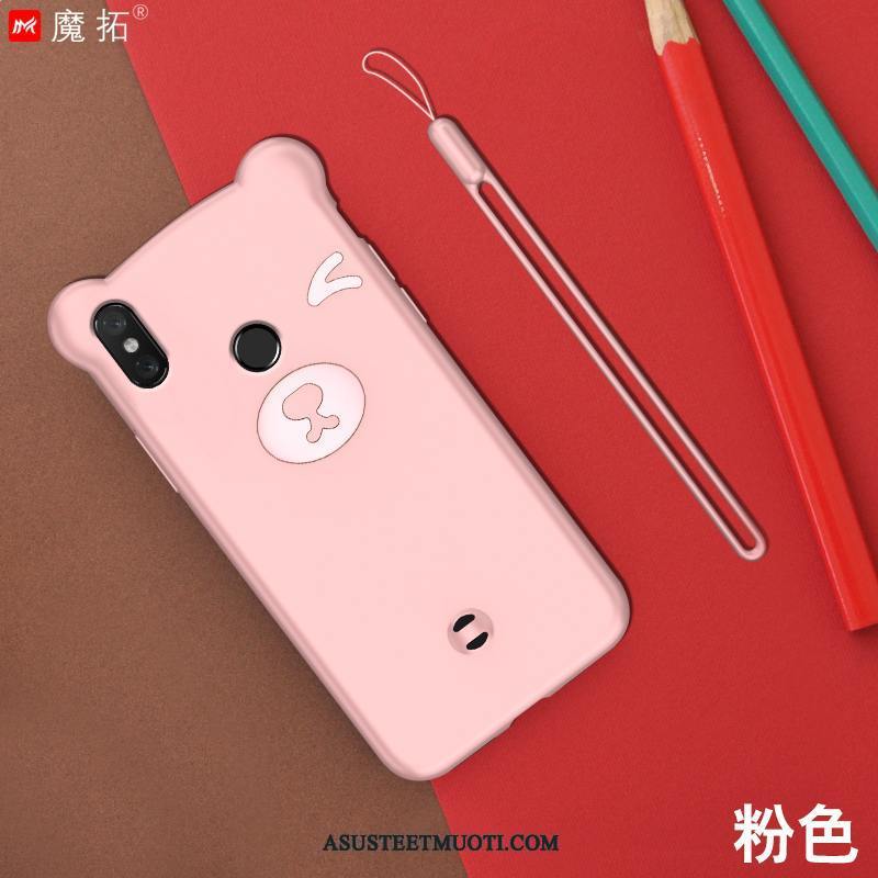 Xiaomi Mi A2 Lite Kuoret Ripustettavat Koristeet Net Red Silikoni Kuori Pieni