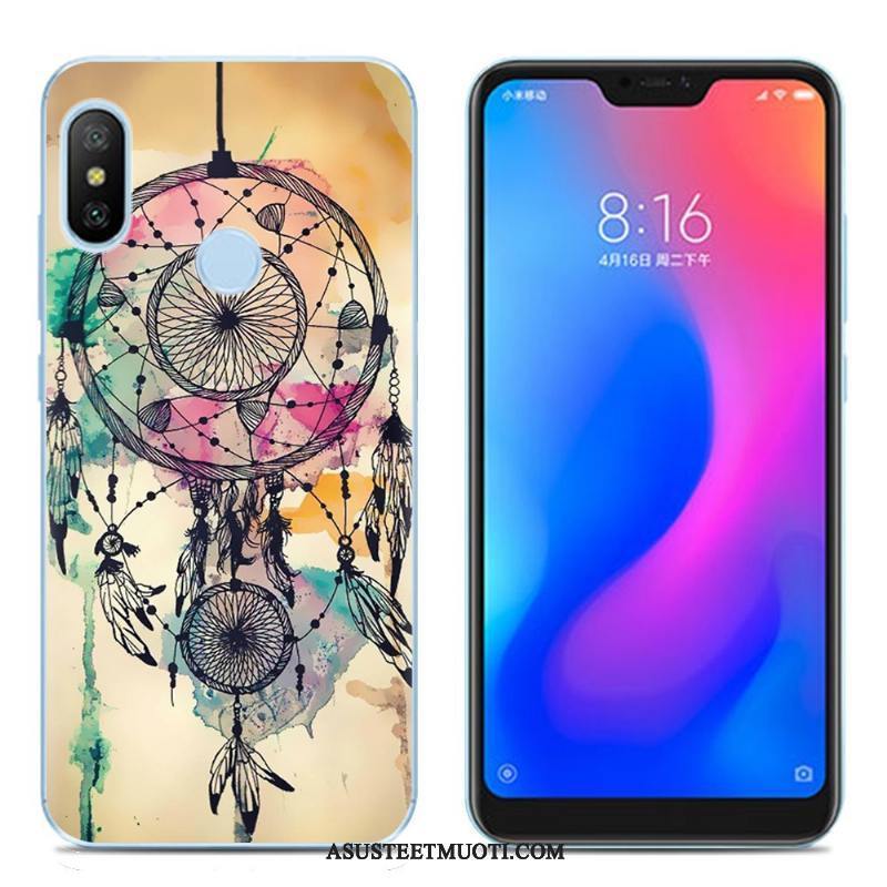 Xiaomi Mi A2 Lite Kuori Kuoret Luova Monivärinen Pehmeä Neste Uusi Net Red