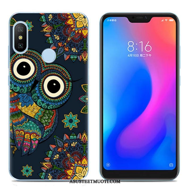 Xiaomi Mi A2 Lite Kuori Kuoret Luova Monivärinen Pehmeä Neste Uusi Net Red