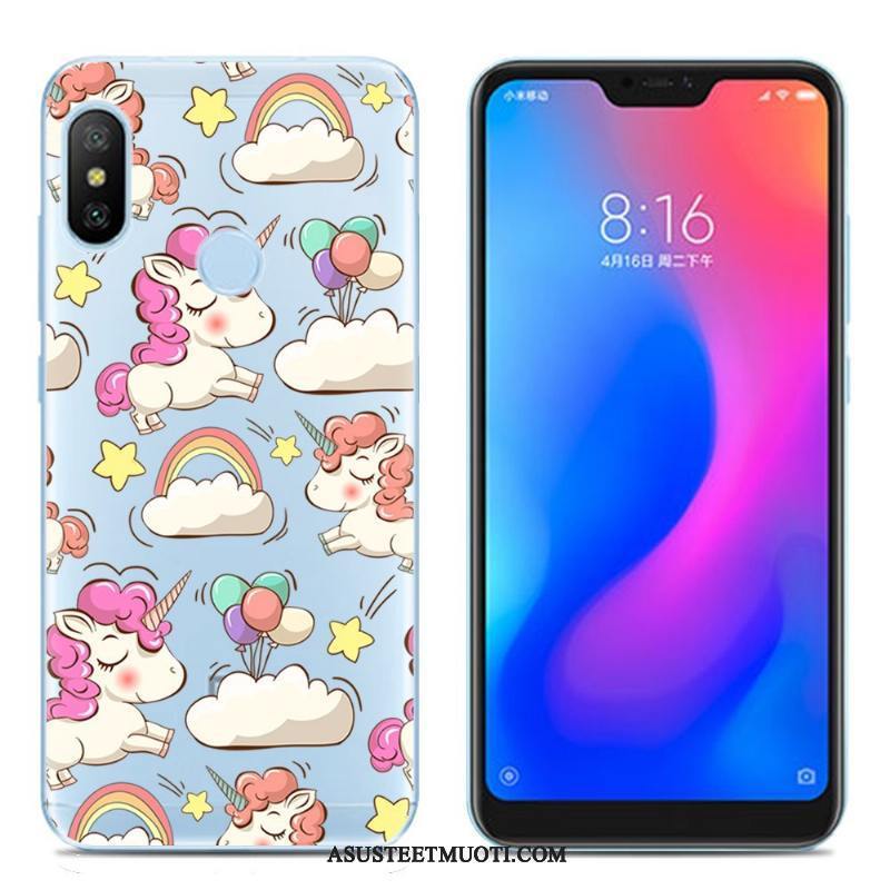 Xiaomi Mi A2 Lite Kuori Kuoret Luova Monivärinen Pehmeä Neste Uusi Net Red