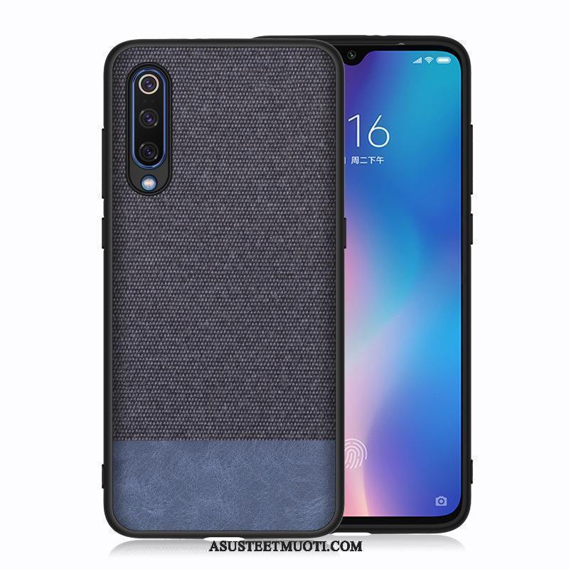 Xiaomi Mi A3 Kuoret Murtumaton Kuori Pieni Sininen Silikoni