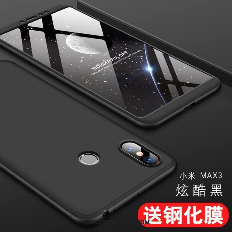 Xiaomi Mi Max 3 Kuoret Suojaus Kulta Pieni Karkaisu Puhelimen