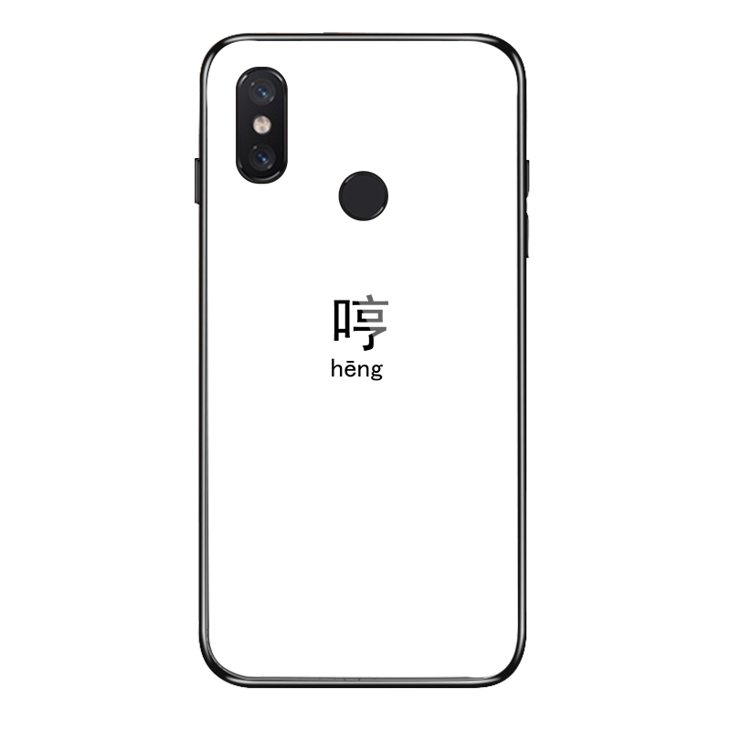 Xiaomi Mi Max 3 Kuoret Valkoinen Pehmeä Neste Karkaisu Kotelo Kuori