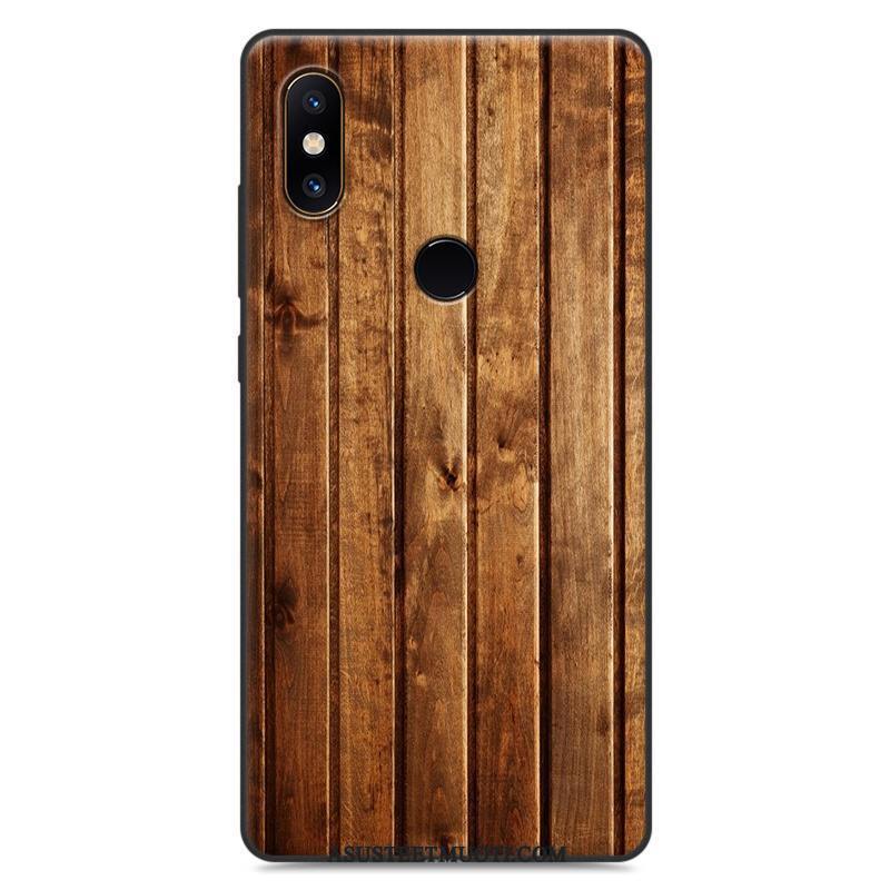 Xiaomi Mi Mix 2s Kuori Kuoret Kotelo Musta Silikoni Murtumaton