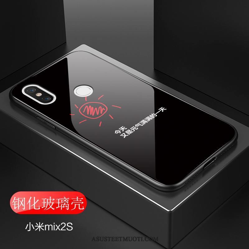 Xiaomi Mi Mix 2s Kuori Kuoret Nuoret Suuntaus Valkoinen Uusi Yksinkertainen