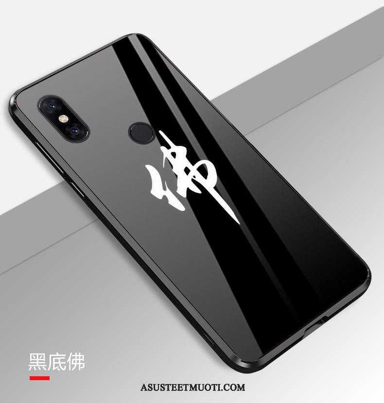 Xiaomi Mi Mix 3 Kuoret All Inclusive Valkoinen Murtumaton Peili Kotelo