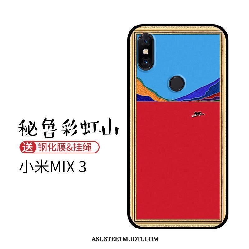 Xiaomi Mi Mix 3 Kuoret Kotelo Persoonallisuus Kuori Vuosikerta Sarjakuva