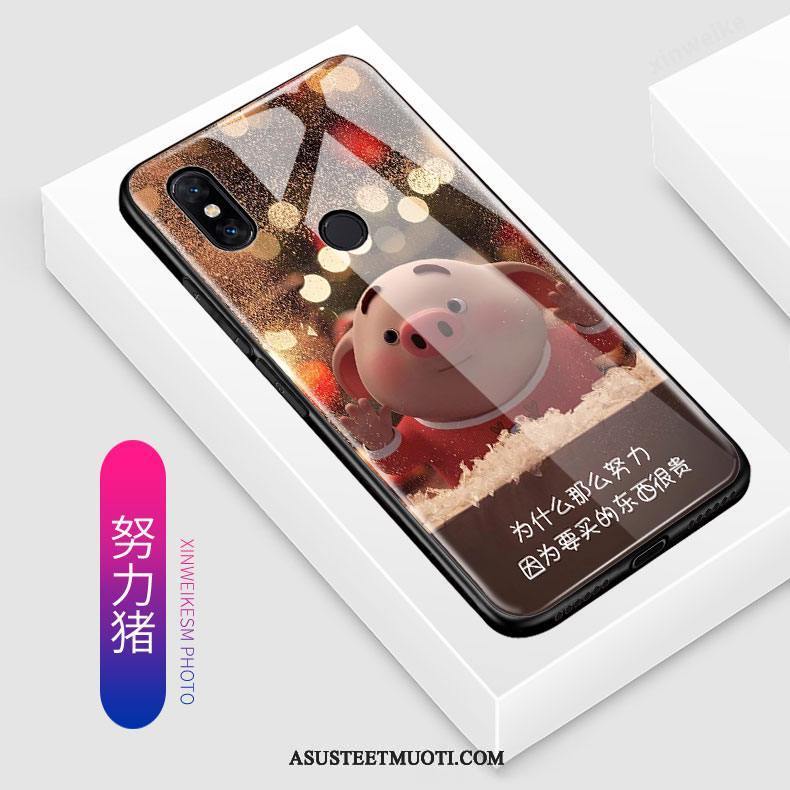 Xiaomi Mi Mix 3 Kuoret Lasi Murtumaton Sarjakuva Kova Trendi