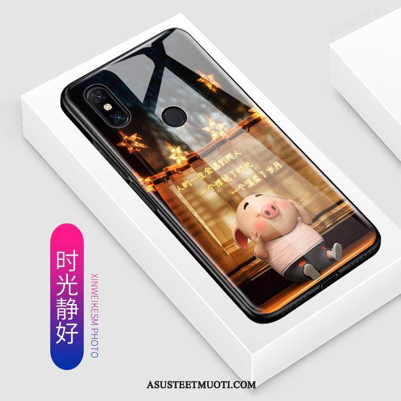 Xiaomi Mi Mix 3 Kuoret Lasi Murtumaton Sarjakuva Kova Trendi