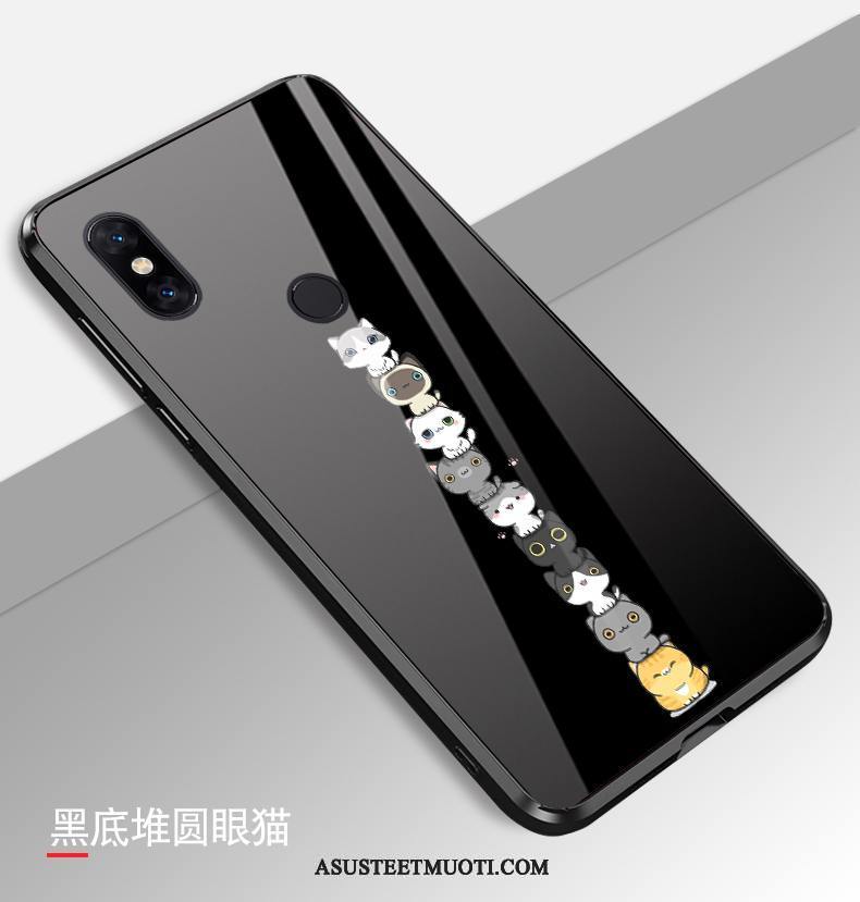 Xiaomi Mi Mix 3 Kuoret Pehmeä Neste Suojaus Murtumaton Silikoni Lasi