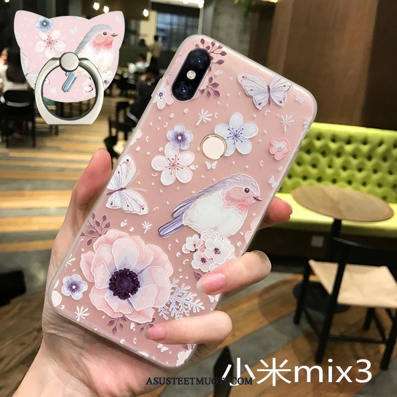 Xiaomi Mi Mix 3 Kuoret Puhelimen Pesty Suede Murtumaton Kuori All Inclusive