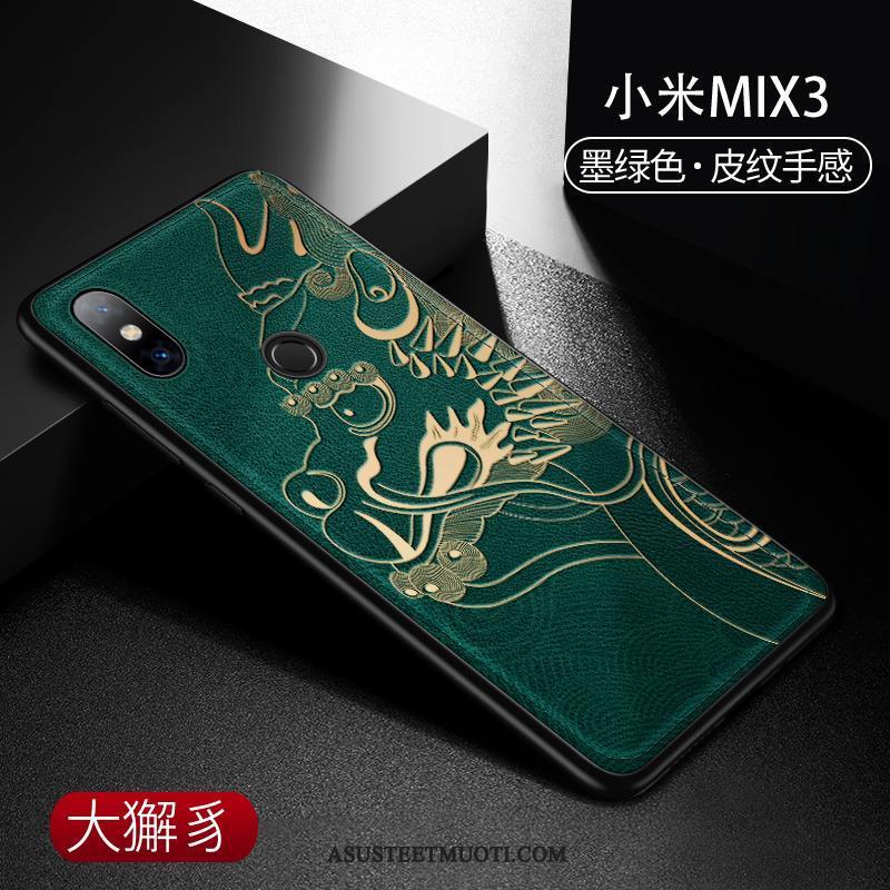 Xiaomi Mi Mix 3 Kuoret Sininen Puhelimen Luova Kuori Silikoni