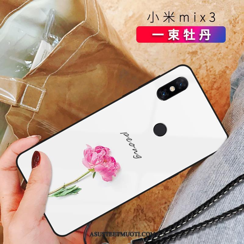 Xiaomi Mi Mix 3 Kuori Kuoret Lasi All Inclusive Suojaus Puhelimen Murtumaton