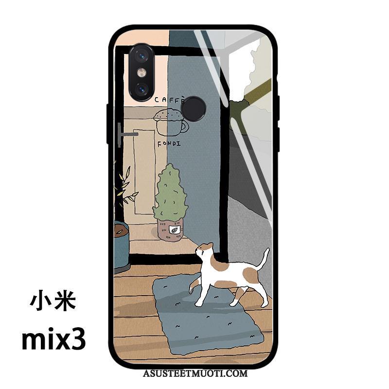 Xiaomi Mi Mix 3 Kuori Kuoret Murtumaton Kissa Silikoni Ohut Kotelo
